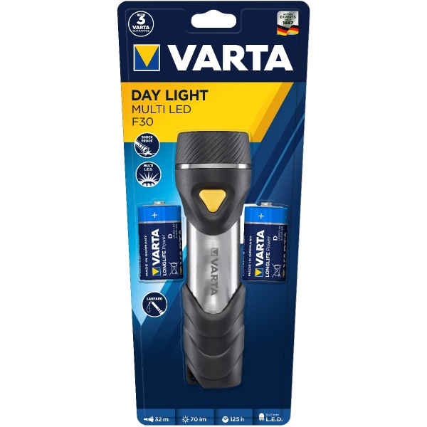 Lanterna Varta Day Light Multi Led F30 30503099