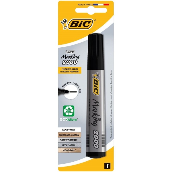 Bic Marker Permanent 2000 Negru 32015565