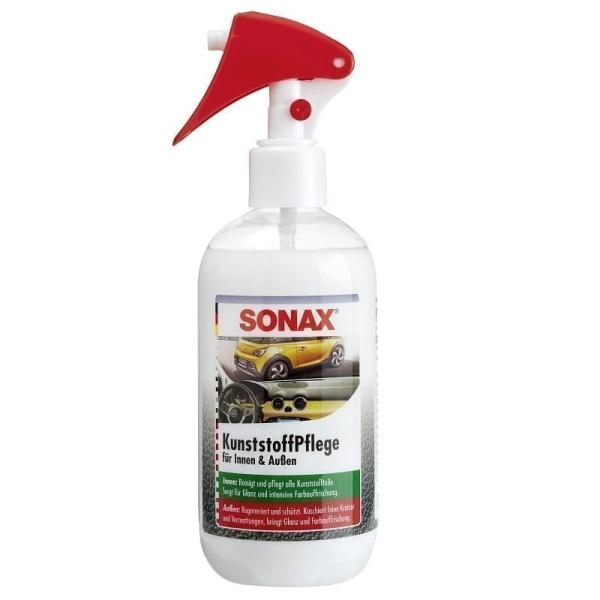 Sonax Soluție Pentru Ingrijirea Suprafețelor Interioare & Exterioare Din Plastic 300ML 205141