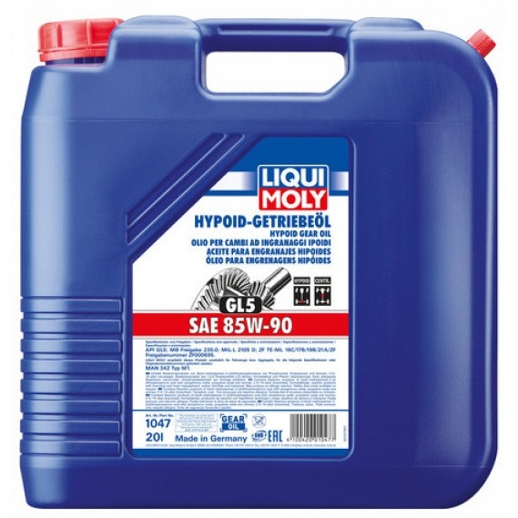 Ulei transmisie manuala Liqui Moly GL5 SAE 85W-90 20L 1047