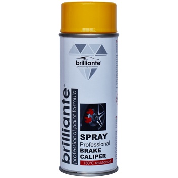 Vopsea Spray Galben Pentru Etriere Frane (ral 1023) 400ml Brilliante  10280