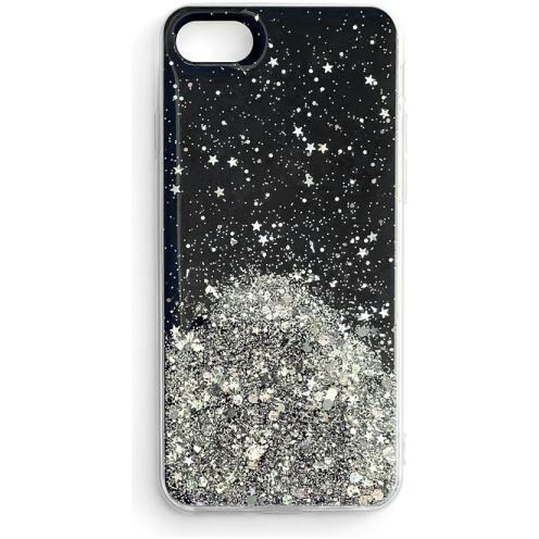 Husa Wozinsky Star Glitter Shining Pentru IPhone 12 Mini Neagra  9111201909762