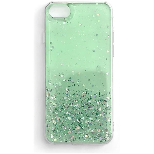 Husa Wozinsky Star Glitter Shining Pentru IPhone 12 Mini Verde  9111201909786