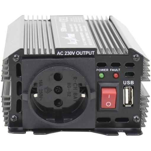 Invertor de tensiune AlcaPower by President 150W 12V-230V, sinusoida modificata, port USB PNI-ACAL202