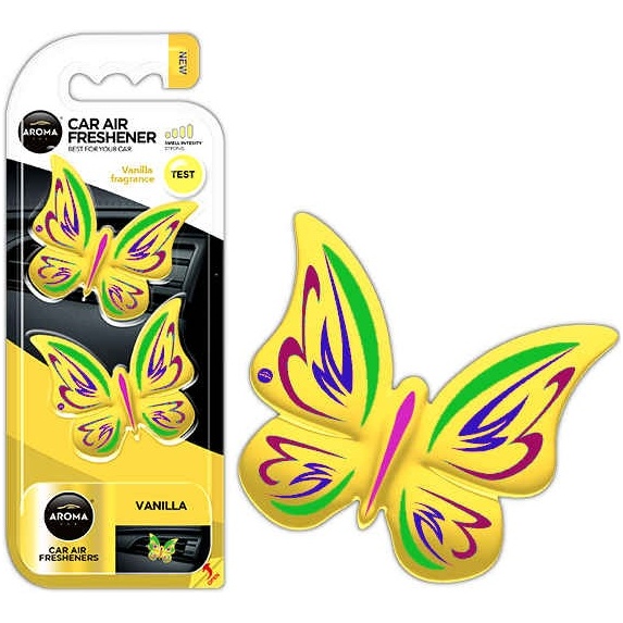 Odorizant Auto Aroma Fancy Shapes Butterfly Vanilie Amio A83538