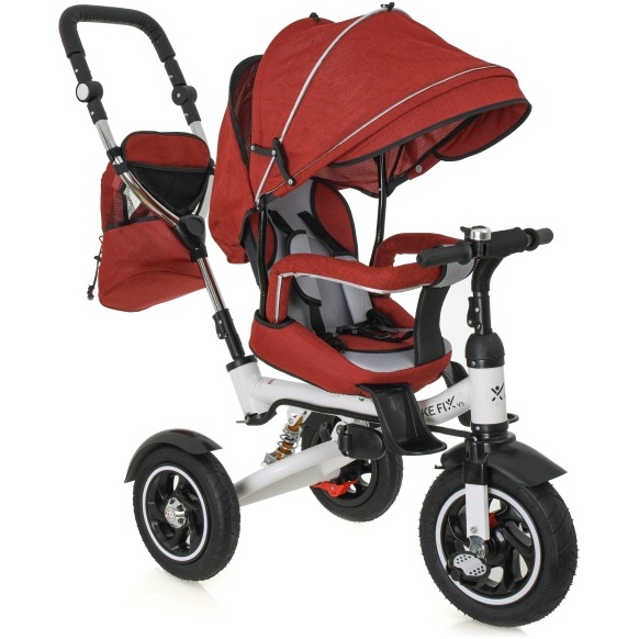 Tricicleta si Carucior pentru copii Premium TRIKE FIX V3 culoare Rosie AVX-K66285