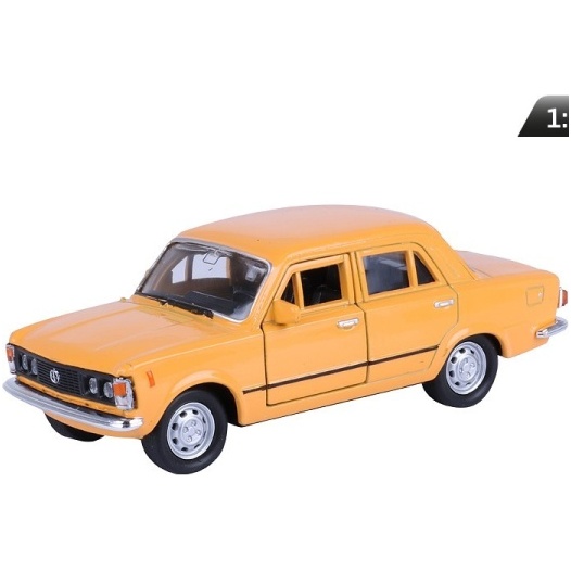 Model 1:34, Prl Fiat 125p, Portocaliu   A884F125P