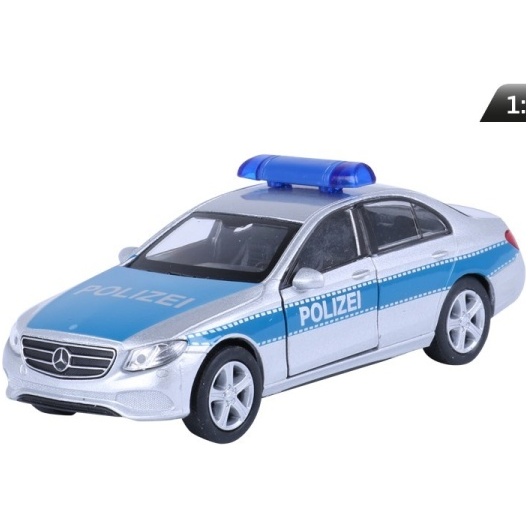 Model 1:34, 2016 Mercedes-benz Clasa E Polizei, Argintiu   A876MBEPS