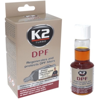 Dpf - Aditiv Pentru Combustibil K2 Pentru Regenerarea și Protejarea Filtrelor De Particule, 50 Ml   K2-00946