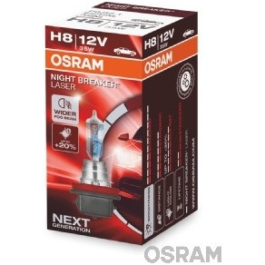 Bec 12v H8 35 W Night Breaker Laser Nextgen +150% Osram  Ams-osram 64212NL