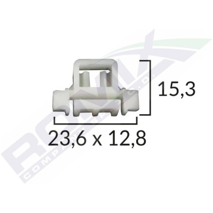 Clips Fixare Elemente Exterioare Pentru Mercedes - Alb Set 10 Buc  Romix A15688-RMX