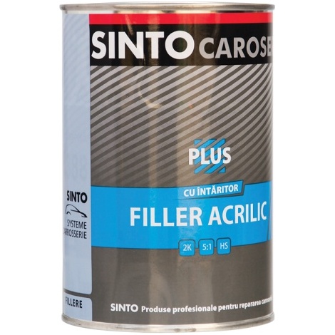 Filler Acrilic Plus 5:1 Cu Intaritor - Gri 0.75l + 0.15l Sinto  SIN16666