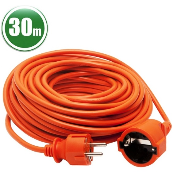 Cablu prelungitor, 3 x 1,0 mm², 30 m 20507OR