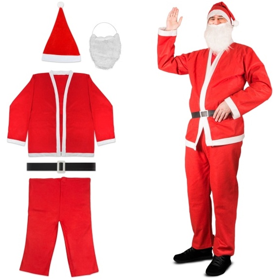 Costum de Moș Crăciun - COMPLET 58672