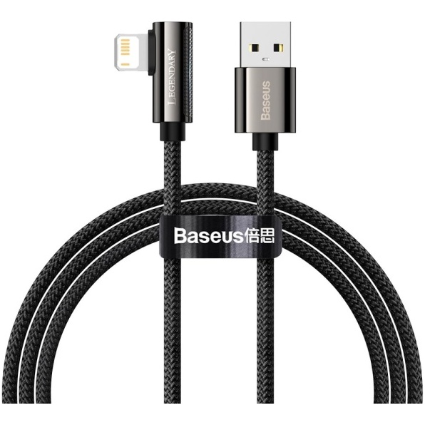 Cablu Cot Pentru Joc Mobil Baseus Legend USB - Lightning 2,4A 1m Negru (CALCS-01) 