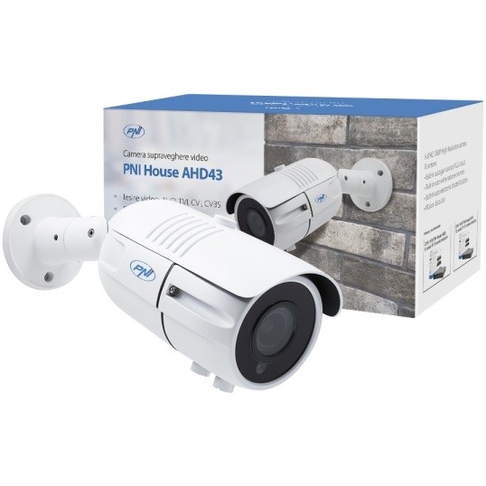 Camera supraveghere video PNI House AHD43 Varifocala 2.8-12mm, senzor Sony, 1080P PNI-AHD43