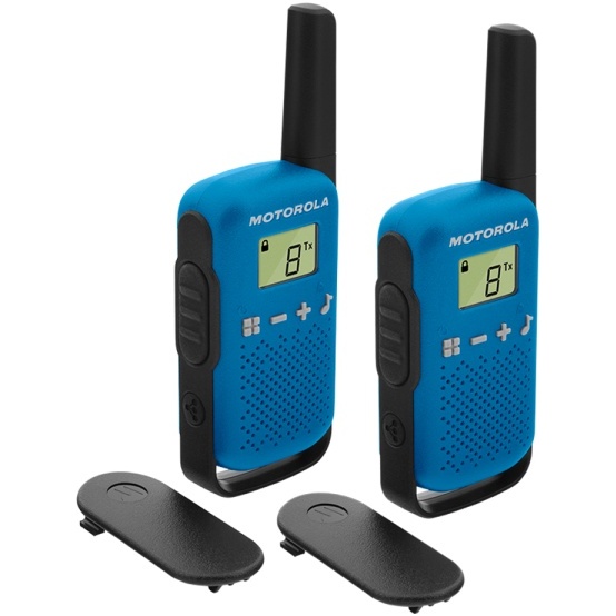 Statie radio PMR portabila Motorola TALKABOUT T42 BLUE set cu 2 buc PNI-MTAT42B